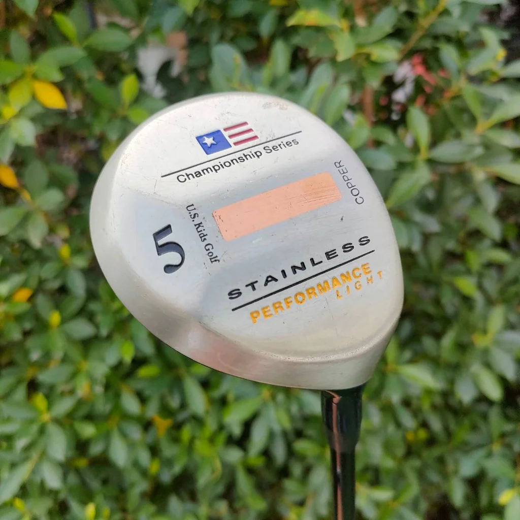 ** ไม้กอล์ฟสำหรับเด็ก ** FW5 U.S. KIDS GOLF STAINLESS PERFORMANCE LIGHT ก้าน PERFORMANCE ความยาว 39 นิ้ว ** ไม้กอล์ฟสำหรับเด็ก ** FW5 U.S. KIDS GOLF STAINLESS PERFORMANCE LIGHT ก้าน PERFORMANCE ความยาว 39 นิ้ว