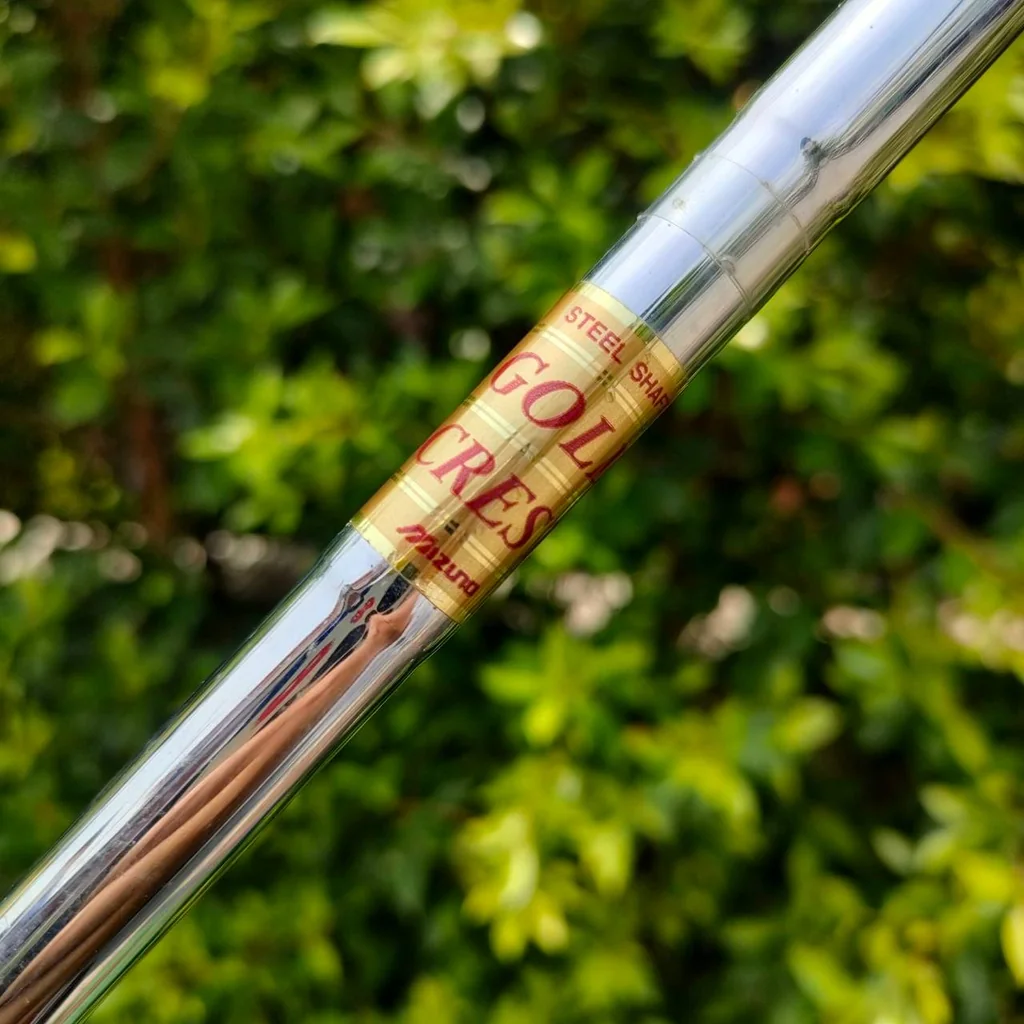 PUTTER MIZUNO 7002 ความยาว 34 นิ้ว ก้าน GOLD CRES MIZUNO สวยคลาสสิค จากประเทศญี่ปุ่น PUTTER MIZUNO 7002 ความยาว 34 นิ้ว ก้าน GOLD CRES MIZUNO สวยคลาสสิค จากประเทศญี่ปุ่น