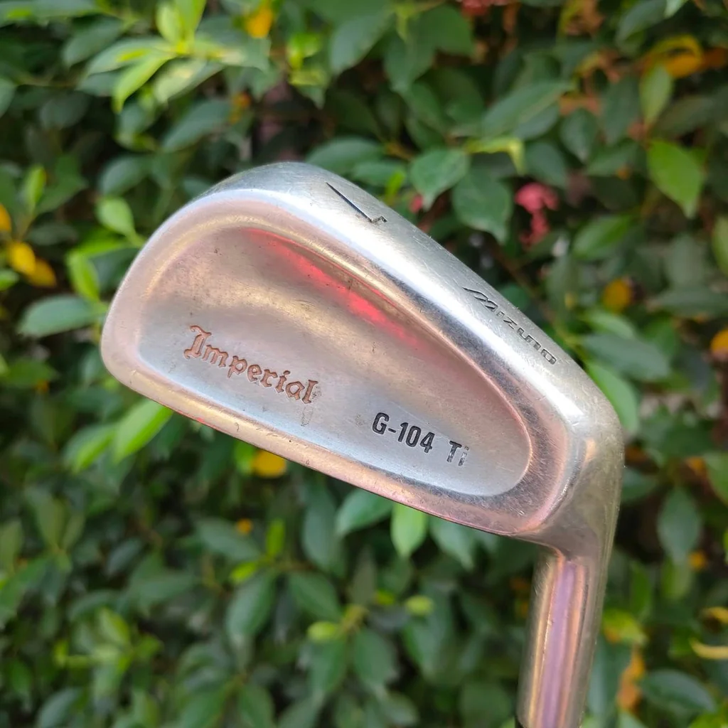 เหล็ก7 MIZUNO IMPERIAL G-104 TI ก้าน SUPER LIGHT FLEX R เหล็กญี่ปุ่น ใบ CAVITY ตีง่าย เหมาะกับการฝึกเริ่มตีมากๆ