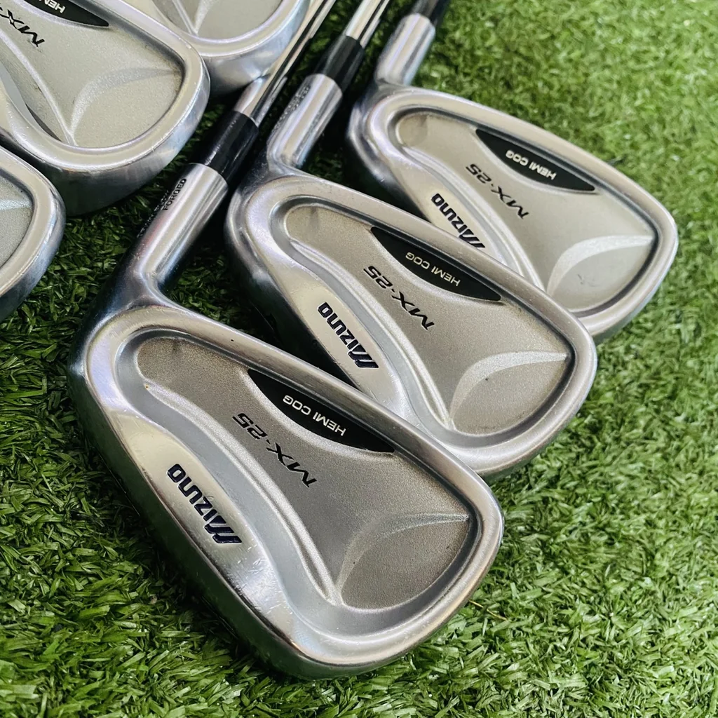 ชุดเหล็ก Mizuno MX-25 Hemi Cog (Grain Flow Forged) มีเหล็ก 5 6 7 8 9 P ⛳️🔥 ก้าน DYNAMIC GOLD R300 ชุดเหล็ก Mizuno MX-25 Hemi Cog (Grain Flow Forged) มีเหล็ก 5 6 7 8 9 P ⛳️🔥 ก้าน DYNAMIC GOLD R300