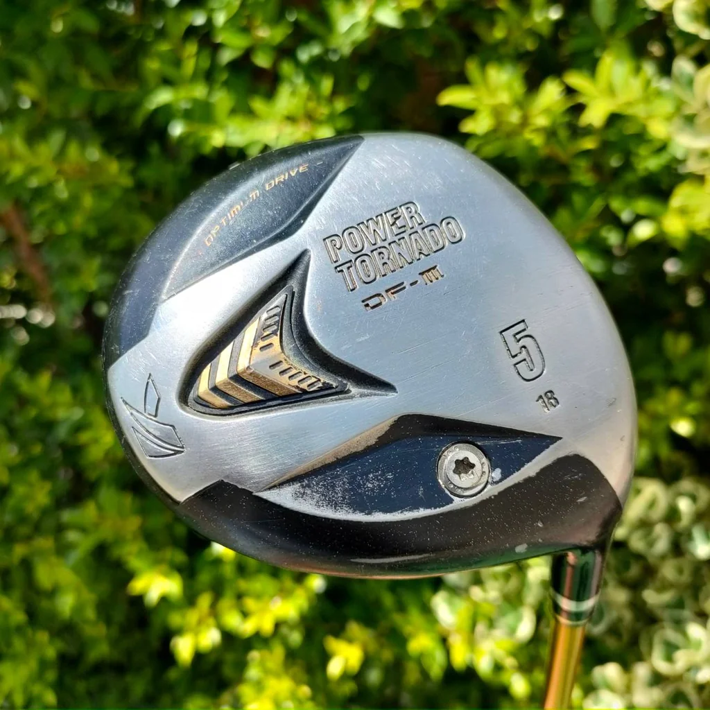 FW5 KASCO POWER TORNADO DF-III องศา 18 FLEX S ผลิตที่ญี่ปุ่น ไม้กอล์ฟมือสอง ของแท้ BY NakaraLuxurious FW5 KASCO POWER TORNADO DF-III องศา 18 FLEX S ผลิตที่ญี่ปุ่น ไม้กอล์ฟมือสอง ของแท้ BY NakaraLuxurious