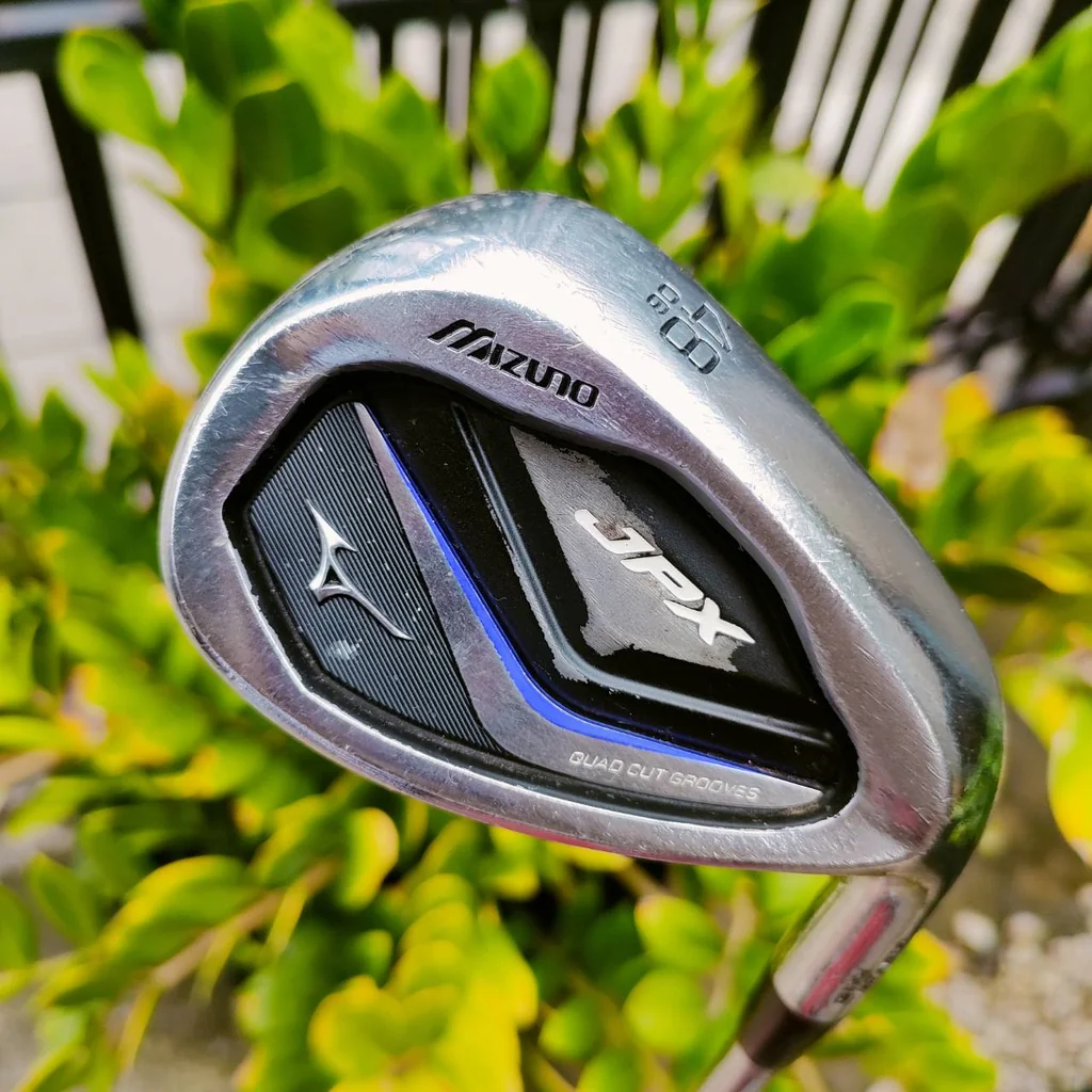 WEDGE MIZUNO JPX องศา 48 BOUNCE 06 ก้าน WEDGE FLEX กริพใหม่ สปินจัดด้วยร่องพิเศษ 4 เหลี่ยม QUAD CUT GROOVE ตกหยุดถอยๆ ไม้กอล์ฟพรีเมี่ยมมือสอง ของแท้ By NakaraLuxurious WEDGE MIZUNO JPX องศา 48 BOUNCE 06 ก้าน WEDGE FLEX กริพใหม่ สปินจัดด้วยร่องพิเศษ 4 เหลี่ยม QUAD CUT GROOVE ตกหยุดถอยๆ ไม้กอล์ฟพรีเมี่ยมมือสอง ของแท้ By NakaraLuxurious