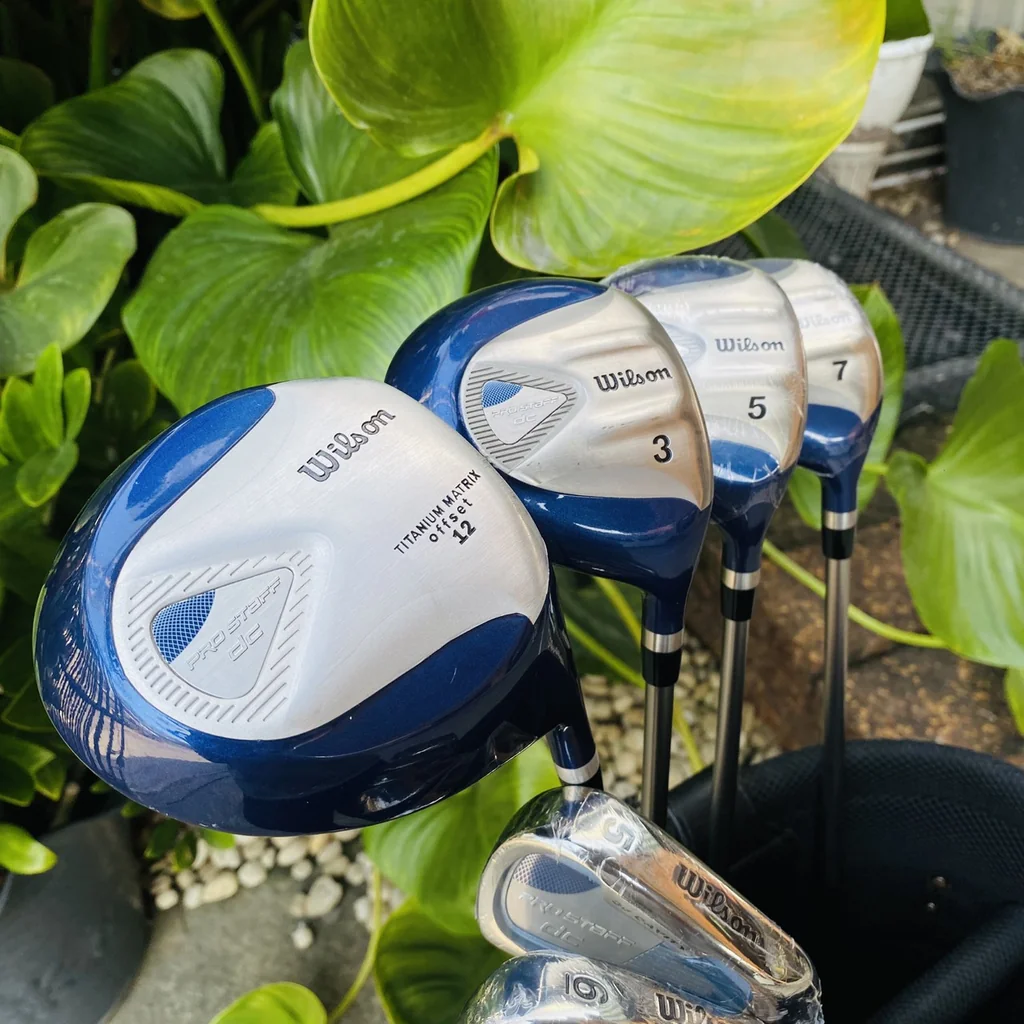 ชุดไม้กอล์ฟผู้หญิง WILSON PRO STAFF DC⛳ครบDriver+หัวไม้357 ชุดเหล็ก56789P–Sบางชิ้นยังไม่แกะพลาสติก ✨ ชุดไม้กอล์ฟผู้หญิง WILSON PRO STAFF DC⛳ครบDriver+หัวไม้357 ชุดเหล็ก56789P–Sบางชิ้นยังไม่แกะพลาสติก ✨