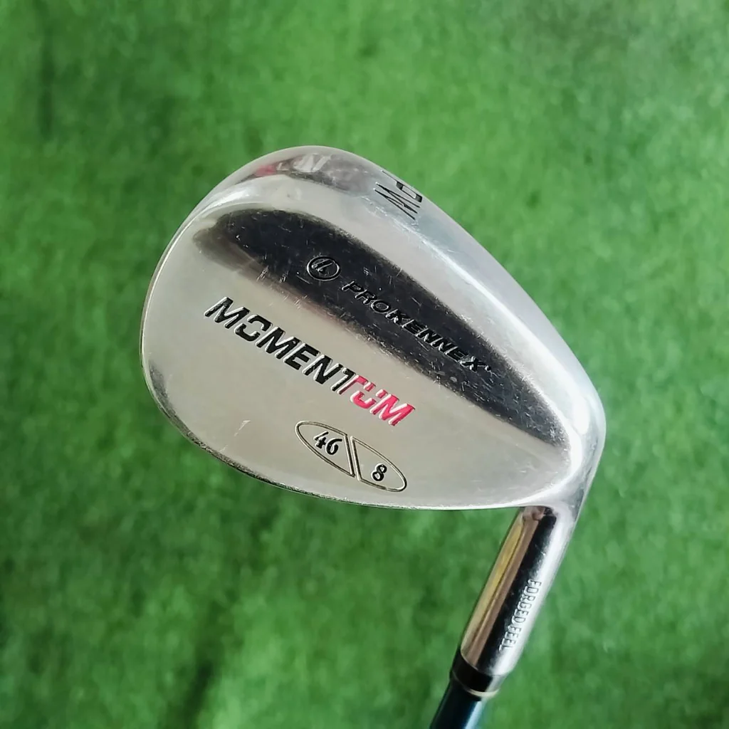 WEDGE PROKENNEX MOMENTUM องศา 46 BOUNCE 8 FLEX R ชิพง่ายและแม่นยำมาก สปินดี สปีดไม่แรงก็ชิพสบาย ขึ้นกรีนแบบสวยๆค่ะ ไม้กอล์ฟพรีเมี่ยมมืองสองญี่ปุ่น By NakaraLuxurious WEDGE PROKENNEX MOMENTUM องศา 46 BOUNCE 8 FLEX R ชิพง่ายและแม่นยำมาก สปินดี สปีดไม่แรงก็ชิพสบาย ขึ้นกรีนแบบสวยๆค่ะ ไม้กอล์ฟพรีเมี่ยมมืองสองญี่ปุ่น By NakaraLuxurious