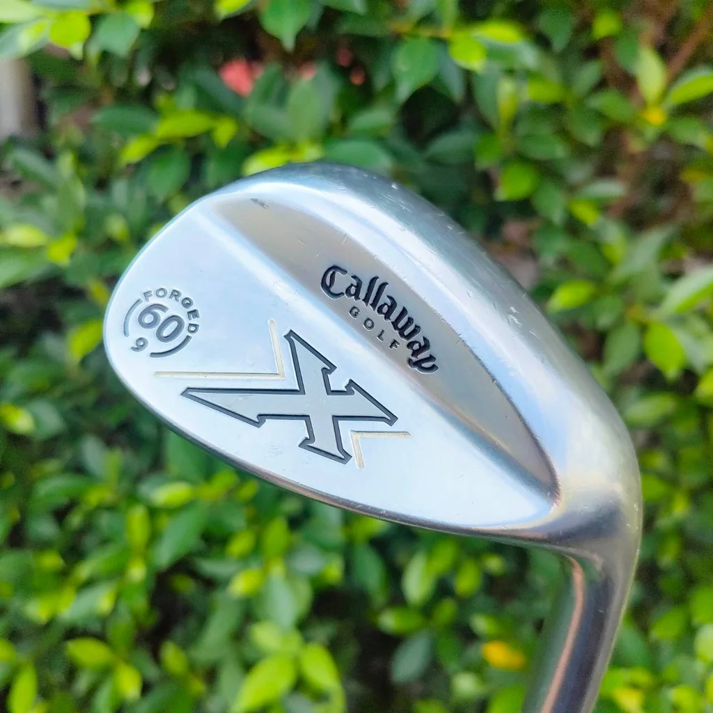 WEDGE CALLAWAY X องศา 60 BOUNCE 9 ก้าน FLEX WEDGE เนื้อ FORGED สุดพรีเมี่ยม นุ่ม ฟีลลิ่งดีมาก สปินดีจัด WEDGE CALLAWAY X องศา 60 BOUNCE 9 ก้าน FLEX WEDGE เนื้อ FORGED สุดพรีเมี่ยม นุ่ม ฟีลลิ่งดีมาก สปินดีจัด