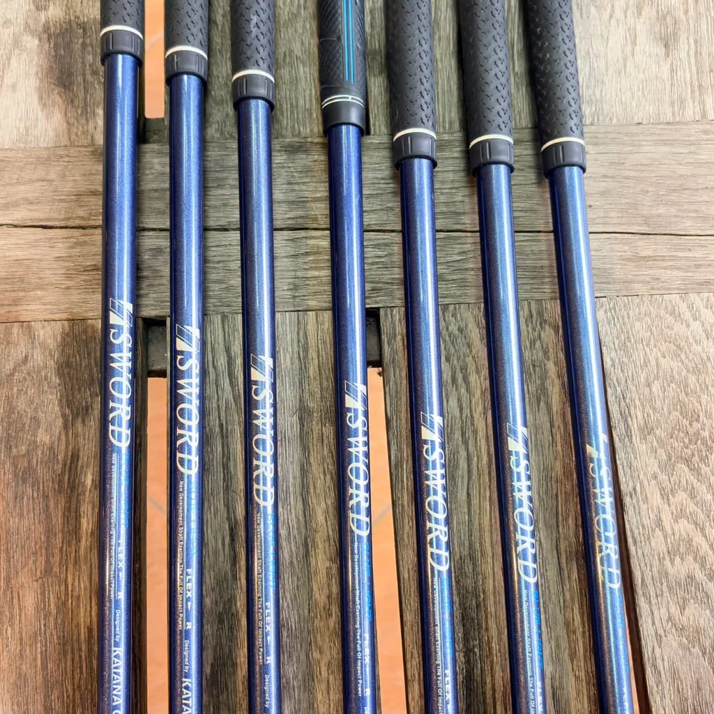 IRON SET Katana Sword SL-550 (Made in Japan) อาวุธลับพรีเมียมแดนปลาดิบสำหรับนักกอล์ฟสายตีสบาย IRON SET Katana Sword SL-550 (Made in Japan) อาวุธลับพรีเมียมแดนปลาดิบสำหรับนักกอล์ฟสายตีสบาย