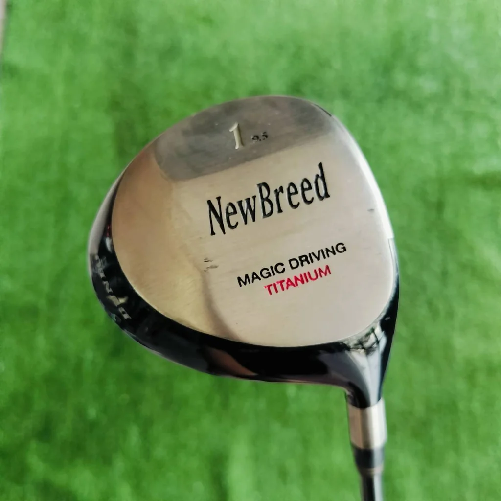 Driver NEWBREED องศา 9.5 วัสดุ MAGIC TITANIUM เสียงเพราะ ตีง่าย ผลิตจากประเทศญี่ปุ่น JAPAN SPEC ก้าน FLEX S ไม้กอล์ฟพรีเมี่ยมมือสอง ของแท้ By NakaraLuxurious Driver NEWBREED องศา 9.5 วัสดุ MAGIC TITANIUM เสียงเพราะ ตีง่าย ผลิตจากประเทศญี่ปุ่น JAPAN SPEC ก้าน FLEX S ไม้กอล์ฟพรีเมี่ยมมือสอง ของแท้ By NakaraLuxurious