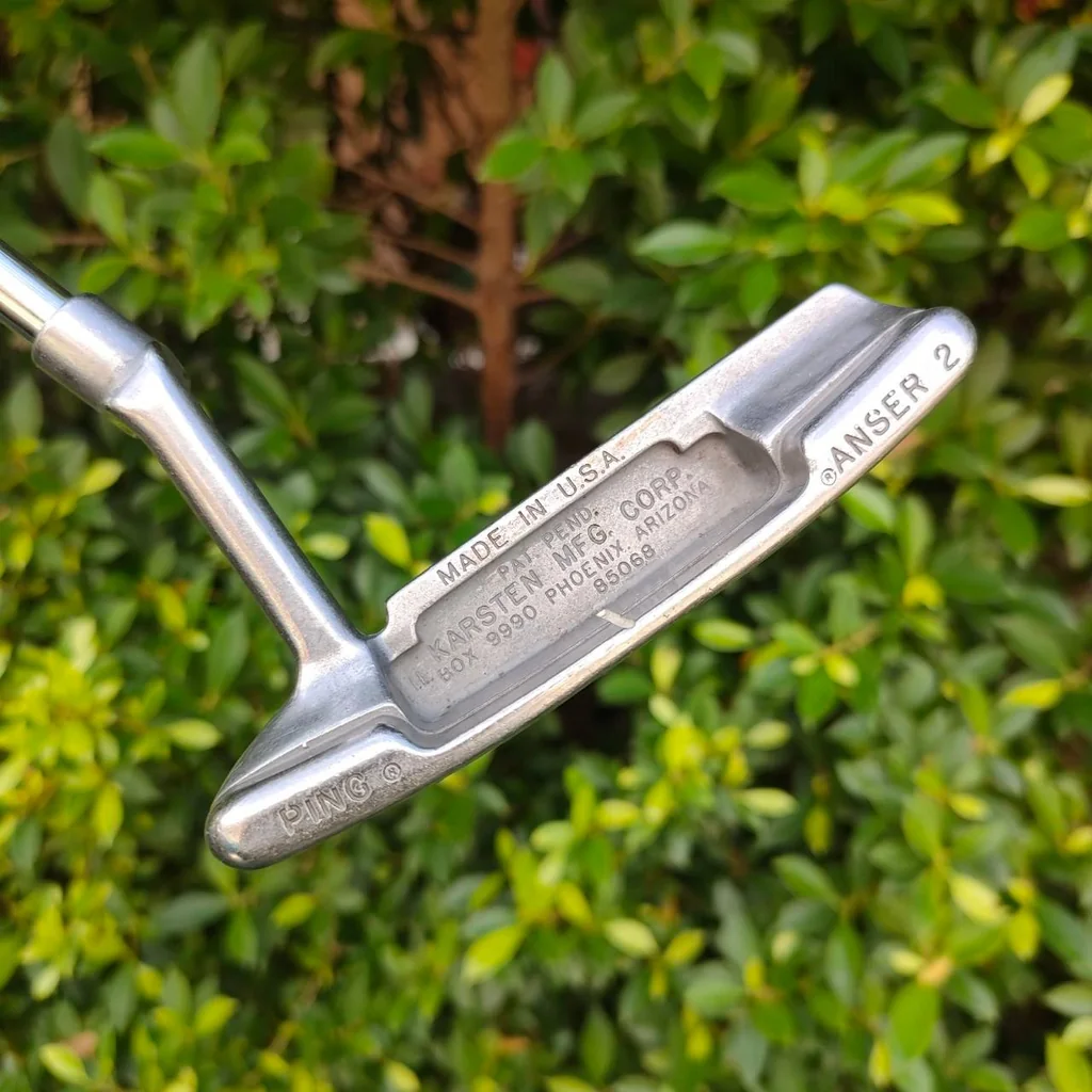 PUTTER PING ANSER 2 ความยาว 34 นิ้ว ก้าน PING KARSTEN ใส่กริพ GOLF PRIDE อย่างดี!! ไม้กอล์ฟมือสอง ของแท้ BY NakaraLuxurious PUTTER PING ANSER 2 ความยาว 34 นิ้ว ก้าน PING KARSTEN ใส่กริพ GOLF PRIDE อย่างดี!! ไม้กอล์ฟมือสอง ของแท้ BY NakaraLuxurious