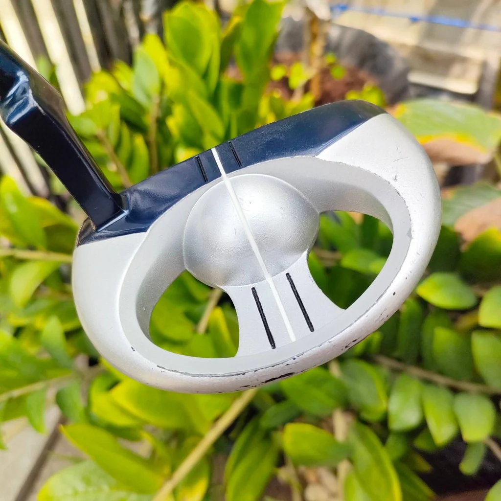PUTTER WILSON REFLEX ความยาว 34 นิ้ว เส้นเล็งตรงยาว รูปทรงมอลเล็ตพัตต์ง่ายชดเชยสูง ไม้กอล์ฟมือสอง ของแท้ BY NakaraLuxurious