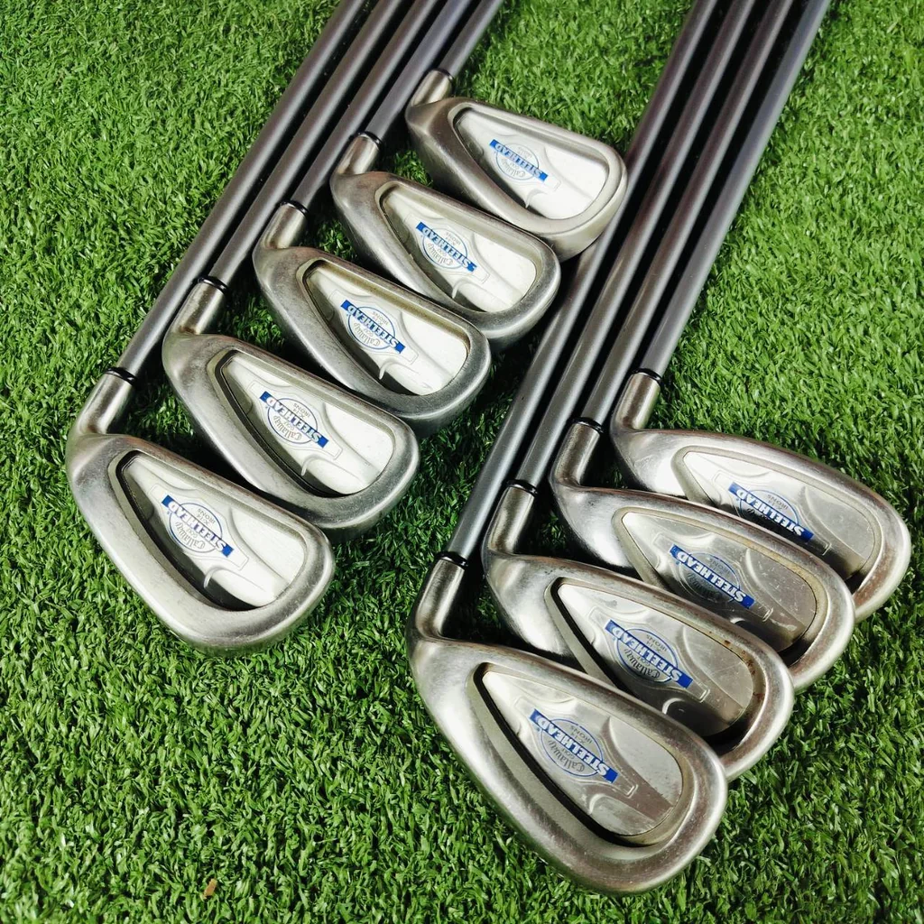 🏌️ ชุดเหล็ก CALLAWAY STEELHEAD X-14 มีเหล็ก 3-9 เเละ PW SW สุดยอดก้านเจาะทะลุผ่าแฉก ก้าน CALLAWAY BIG BERTHA STEELHEAD X-14 FLEX R เป็นรุ่นที่ทำมาได้ดี และยอดนิยมมากๆ ไม้กอล์ฟพรีเมี่ยมมือสอง ของแท้ By NakaraLuxurious 🏌️ ชุดเหล็ก CALLAWAY STEELHEAD X-14 มีเหล็ก 3-9 เเละ PW SW สุดยอดก้านเจาะทะลุผ่าแฉก ก้าน CALLAWAY BIG BERTHA STEELHEAD X-14 FLEX R เป็นรุ่นที่ทำมาได้ดี และยอดนิยมมากๆ ไม้กอล์ฟพรีเมี่ยมมือสอง ของแท้ By NakaraLuxurious