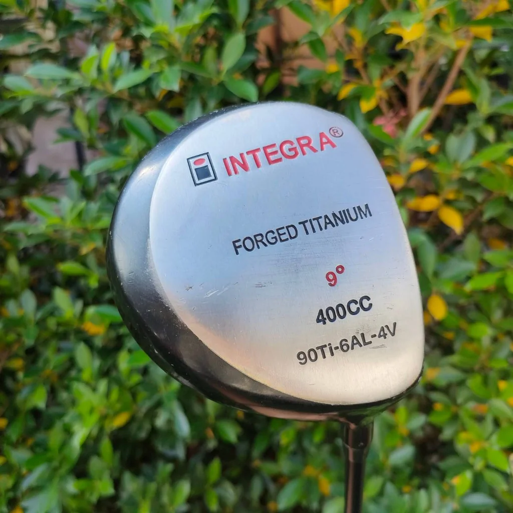 DRIVER INTEGRA FORGED TITANIUM 400 CC ก้าน UST MAMIYA SUPER 47 FLEX R องศา 9 วัสดุไทเทเนี่ยม หน้าเด้ง DRIVER INTEGRA FORGED TITANIUM 400 CC ก้าน UST MAMIYA SUPER 47 FLEX R องศา 9 วัสดุไทเทเนี่ยม หน้าเด้ง