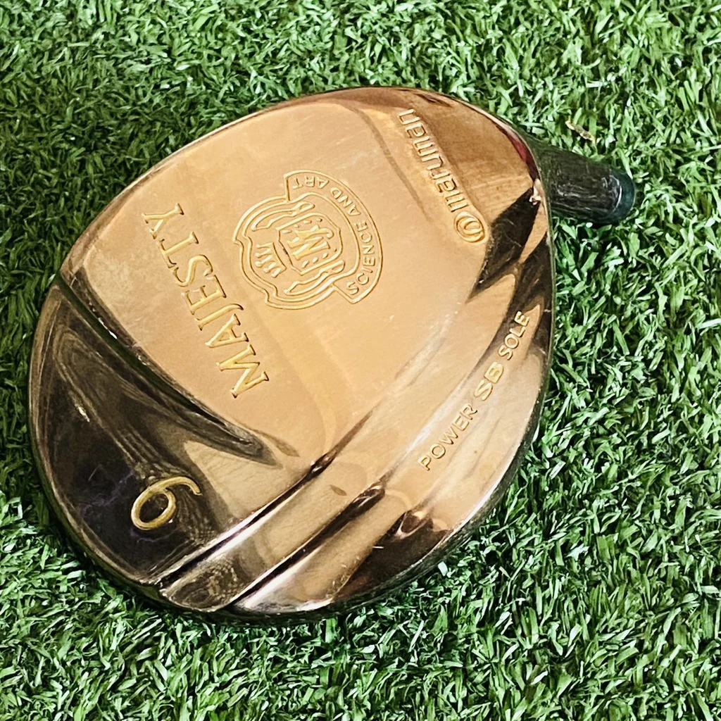 หัวเปล่าไม้แฟร์เวย์ 9W Maruman Majesty Power SB Sole⛳เน้นเรื่องระยะทางสูงสุดและการตีที่ง่ายอย่างมาก หัวเปล่าไม้แฟร์เวย์ 9W Maruman Majesty Power SB Sole⛳เน้นเรื่องระยะทางสูงสุดและการตีที่ง่ายอย่างมาก