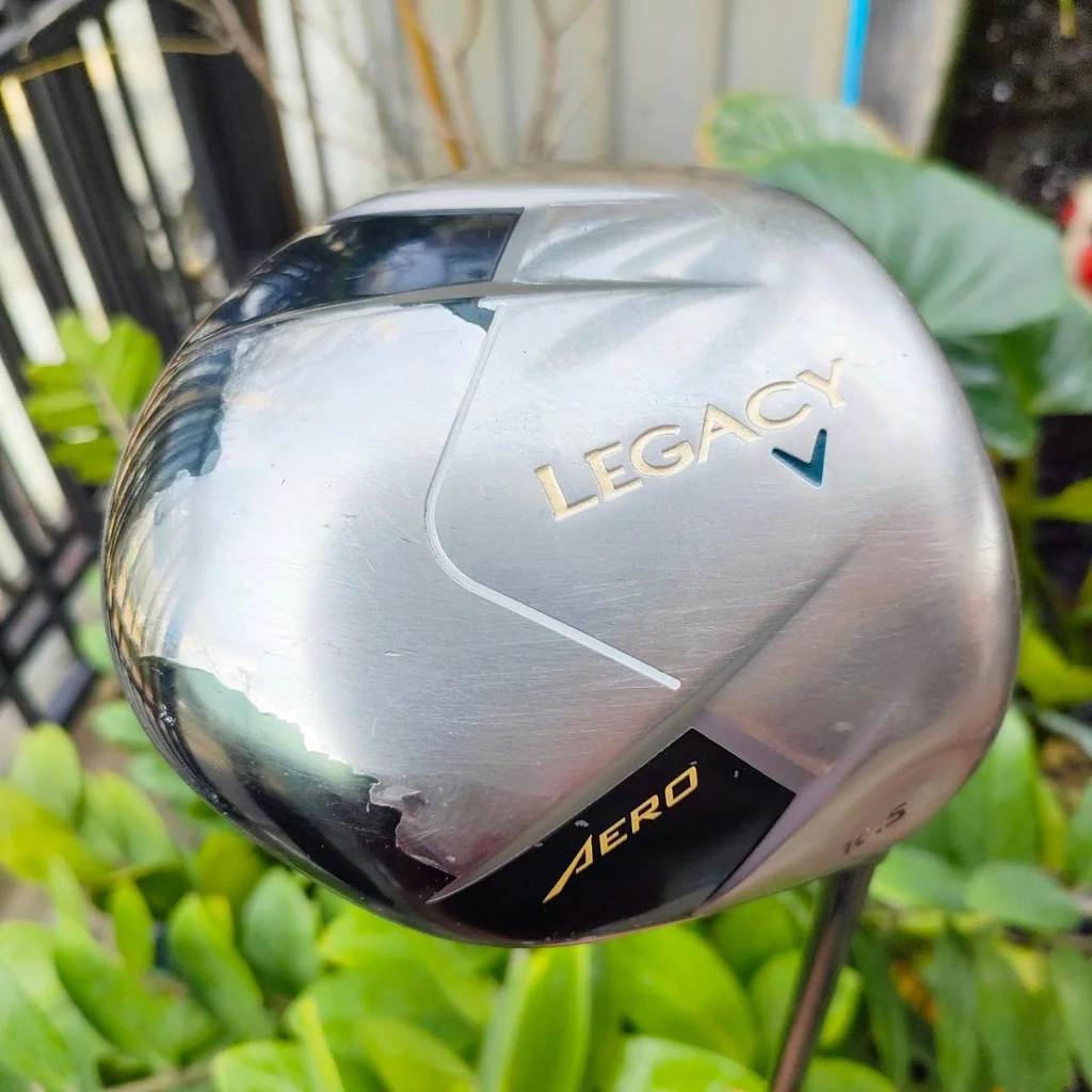 DRIVER CALLAWAY LEGACY AERO องศา 10.5 ก้าน SPEED AMORPHOUS FLEX R ** มีตำหนิ มีลักยิ้ม 1 จุด มีรูปให้ชมค่ะ ** LEGACY เป็นงาน JDM ของแบรนด์ Callaway ไม้กอล์ฟมือสอง ของแท้ BY NakaraLuxurious