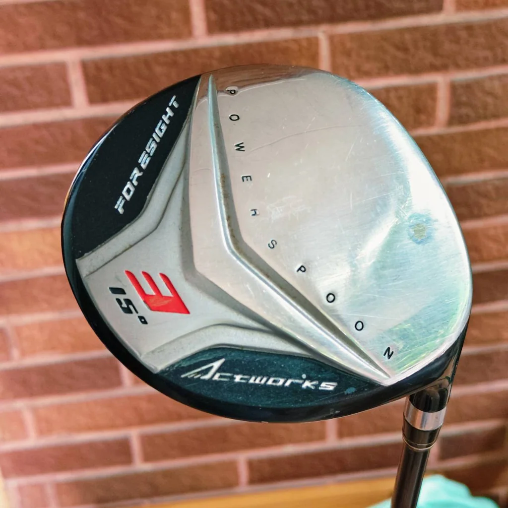 #3 WORKS GOLF ACTWORKS FORESIGHT POWER SPOON แฟร์เวย์วูดขนาดจัมโบ้ หน้าไม้ใหญ่เท่าไดรเวอร์! #3 WORKS GOLF ACTWORKS FORESIGHT POWER SPOON แฟร์เวย์วูดขนาดจัมโบ้ หน้าไม้ใหญ่เท่าไดรเวอร์!