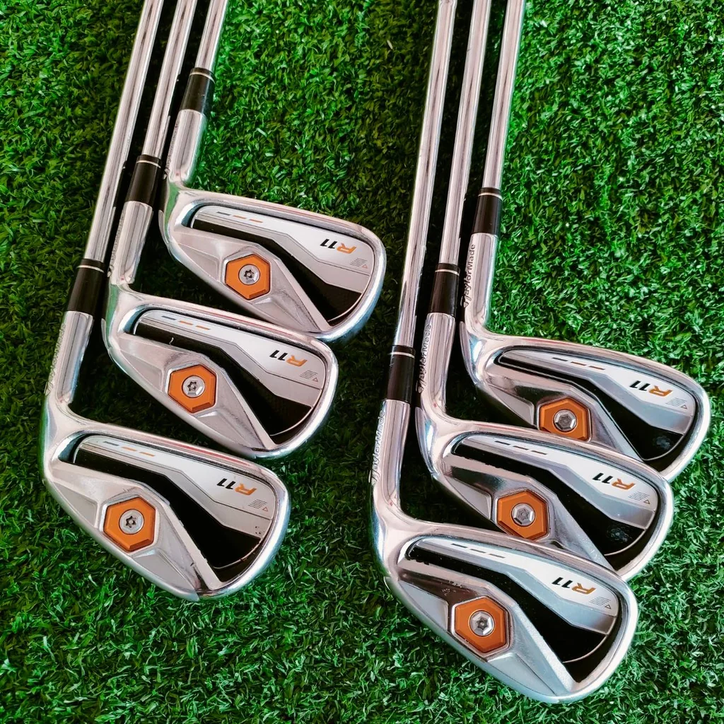 ชุดเหล็ก TAYLORMADE R11 มีเหล็ก 5 6 7 8 9 P ก้าน NS PRO 950 FLEX S เบาแค่ 95 กรัม ทั้งเบา แม่นยำ มั่นคง!! ไม้กอล์ฟมือสอง ของแท้ BY NakaraLuxurious ชุดเหล็ก TAYLORMADE R11 มีเหล็ก 5 6 7 8 9 P ก้าน NS PRO 950 FLEX S เบาแค่ 95 กรัม ทั้งเบา แม่นยำ มั่นคง!! ไม้กอล์ฟมือสอง ของแท้ BY NakaraLuxurious