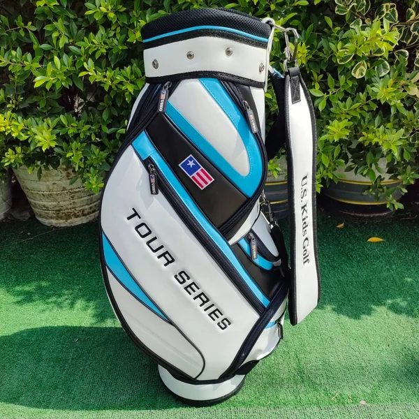  🔥 ของใหม่ ของศูนย์ ล้างสต๊อค 🔥 ถุงกอล์ฟเด็ก U.S.KIDS GOLF TOUR SERIES ปากถุง 8.5 นิ้ว ความสูง 32 นิ้ว - สีฟ้า ถุงกอล์ฟที่ดีที่สุด สำหรับเยาวชน ถุงTOUR!! มือหนึ่ง ของแท้ BY NakaraLuxurious   image 2