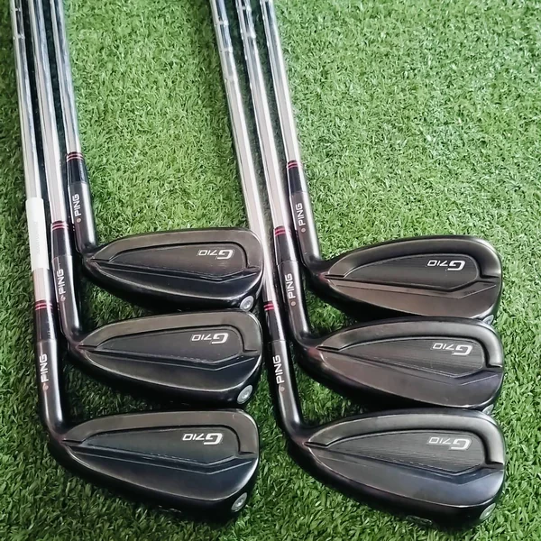 ชุดเหล็ก PING G710 ของดีที่สุดของ PING หน้าใบเหล็กผลิตจากวัสดุ maraging steel หนึ่งในโลหะที่แข็งแกร่งที่สุด ไม้กอล์ฟพรีเมี่ยมมือสอง ของแท้ By NakaraLuxurious image 2 ชุดเหล็ก PING G710 ของดีที่สุดของ PING หน้าใบเหล็กผลิตจากวัสดุ maraging steel หนึ่งในโลหะที่แข็งแกร่งที่สุด ไม้กอล์ฟพรีเมี่ยมมือสอง ของแท้ By NakaraLuxurious image 2
