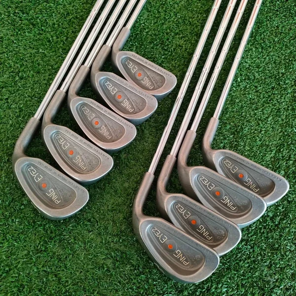 ชุดเหล็ก PING EYE2 จุดส้ม มีเหล็ก 3-9 เเละ SW W ก้าน PING เดิมๆ FLEX R ชุดนี้ยอดนิยม ตีง่าย ใบกำลังดี และเป็นร่อง U เดิม ทำให้สปินจัดมาก ใช้แข่ง PGA ไม่ได้แล้วนะ 555 แต่เล่นกับเพื่อนสบายๆจ้า image 1 ชุดเหล็ก PING EYE2 จุดส้ม มีเหล็ก 3-9 เเละ SW W ก้าน PING เดิมๆ FLEX R ชุดนี้ยอดนิยม ตีง่าย ใบกำลังดี และเป็นร่อง U เดิม ทำให้สปินจัดมาก ใช้แข่ง PGA ไม่ได้แล้วนะ 555 แต่เล่นกับเพื่อนสบายๆจ้า image 1
