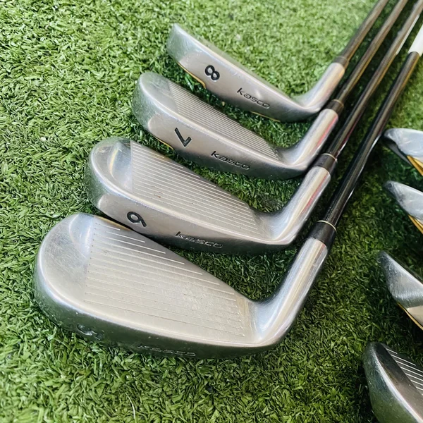 ชุดเหล็ก KASCO POWERTORNADO DF-II (IRON SET 5, 6, 7, 8, 9, P, A, S) ก้านกราไฟต์เดิมๆ FLEX R💛🔥 image 8 ชุดเหล็ก KASCO POWERTORNADO DF-II (IRON SET 5, 6, 7, 8, 9, P, A, S) ก้านกราไฟต์เดิมๆ FLEX R💛🔥 image 8
