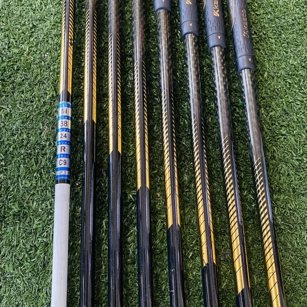 ชุดเหล็ก KASCO POWERTORNADO DF-II (IRON SET 5, 6, 7, 8, 9, P, A, S) ก้านกราไฟต์เดิมๆ FLEX R💛🔥 image 13 ชุดเหล็ก KASCO POWERTORNADO DF-II (IRON SET 5, 6, 7, 8, 9, P, A, S) ก้านกราไฟต์เดิมๆ FLEX R💛🔥 image 13
