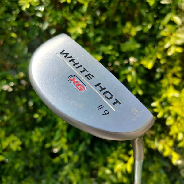  PUTTER ODYSSEY WHITE HOT XG #9 ความยาว 34 นิ้ว ก้าน TRUE TEMPER ODYSSEY ** กริฟเสีย ** กริฟเเบบใหญ่ หน้า XG เป็นหน้าที่ทั้งนุ่ม และ ทำให้เกาะไลน์มากๆในเวลาเดียวกันครับ   image 2
