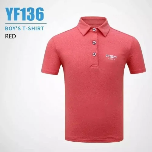 เสื้อกอล์ฟแฟชั่นสำหรับเด็ก PGM YF136 image 4 เสื้อกอล์ฟแฟชั่นสำหรับเด็ก PGM YF136 image 4