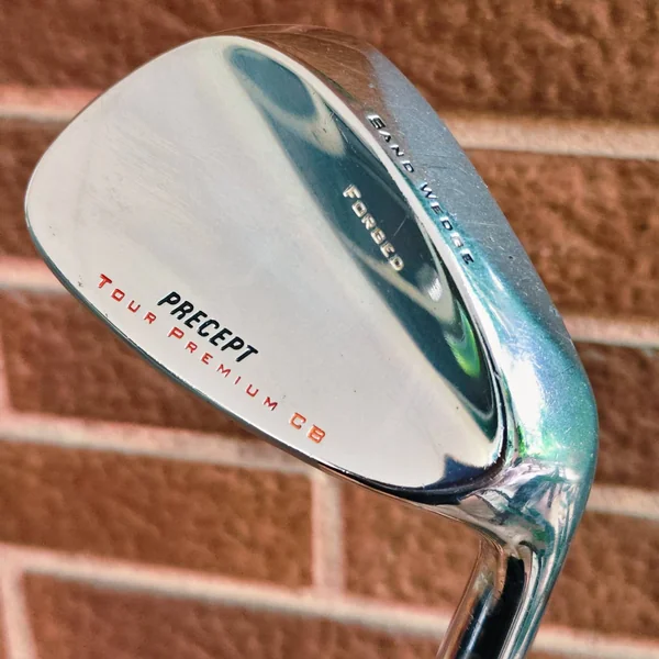Sand Wedge Precept Tour Premium CB Forged 🚀 เหล็กฟอร์จนุ่มแน่นระดับทัวร์ สปินจัด เล่นลูกสั้นมั่นใจ image 1 Sand Wedge Precept Tour Premium CB Forged 🚀 เหล็กฟอร์จนุ่มแน่นระดับทัวร์ สปินจัด เล่นลูกสั้นมั่นใจ image 1