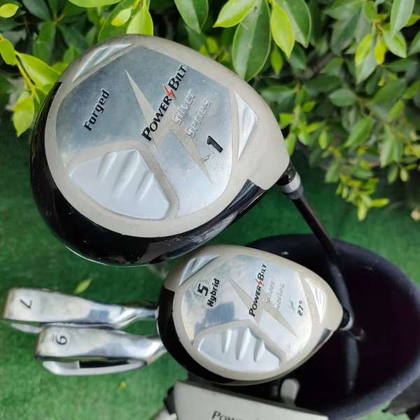 **ไม้กอล์ฟสำหรับเด็ก** FULLSET POWER BILT SILVER SERIES image 2 **ไม้กอล์ฟสำหรับเด็ก** FULLSET POWER BILT SILVER SERIES image 2