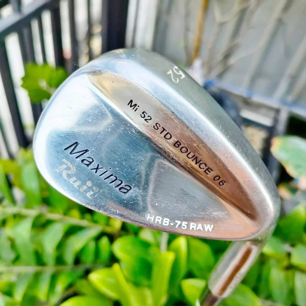 WEDGE MAXIMA RUII องศา 52 BOUNCE 06 ก้าน N.S.PRO 950GH FLEX R WEDGE หน้าตะไบโหดมากๆ ไม้กอล์ฟพรีเมี่ยมมือสอง ของแท้ By NakaraLuxurious image 1 WEDGE MAXIMA RUII องศา 52 BOUNCE 06 ก้าน N.S.PRO 950GH FLEX R WEDGE หน้าตะไบโหดมากๆ ไม้กอล์ฟพรีเมี่ยมมือสอง ของแท้ By NakaraLuxurious image 1