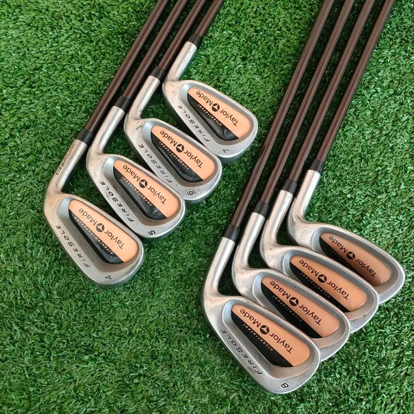 ชุดเหล็ก TAYLORMADE FIRESOLE TITANIUM มีเหล็ก 4-9 เเละ PW SW ก้าน TAYLORMADE FLEX R image 1 ชุดเหล็ก TAYLORMADE FIRESOLE TITANIUM มีเหล็ก 4-9 เเละ PW SW ก้าน TAYLORMADE FLEX R image 1