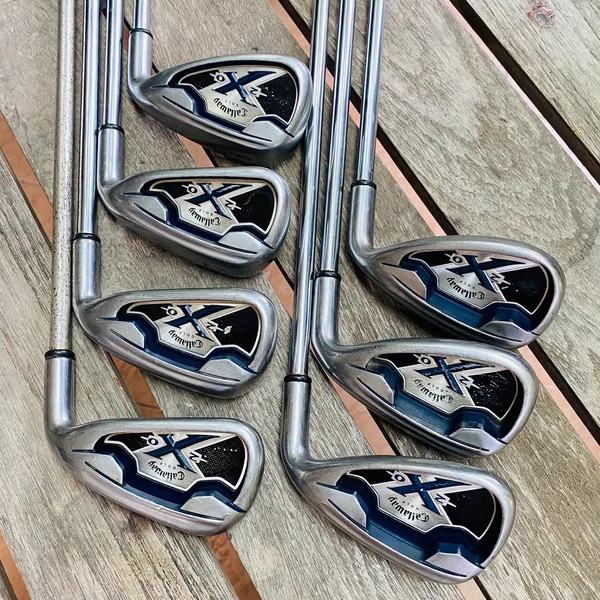 IRON SET Callaway X-20 ตีแน่นเต็มอิมแพกต์ ชดเชยความผิดพลาดสูงสุดเพื่อเกมกอล์ฟที่มั่นคง! image 3 IRON SET Callaway X-20 ตีแน่นเต็มอิมแพกต์ ชดเชยความผิดพลาดสูงสุดเพื่อเกมกอล์ฟที่มั่นคง! image 3