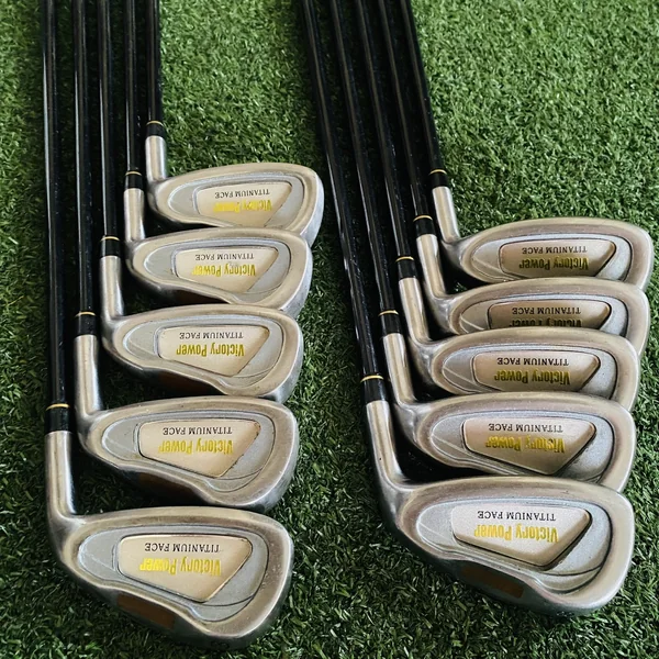 IRON SET VICTORY POWER HI-COR TITANIUM FACE (3-9 P A S) ⛳ชุดเหล็ก "หน้าเด้งพิเศษ" 🔥 image 2 IRON SET VICTORY POWER HI-COR TITANIUM FACE (3-9 P A S) ⛳ชุดเหล็ก "หน้าเด้งพิเศษ" 🔥 image 2
