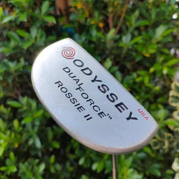 PUTTER ODYSSEY DUAL FORCE ROSSIE II ความยาว 34 นิ้ว หน้าดำ นุ่มหนึบ เกาะไลน์ ทองมอลเล็ต พัตต์ง่าย เล็งง่ายมากๆ image 2 PUTTER ODYSSEY DUAL FORCE ROSSIE II ความยาว 34 นิ้ว หน้าดำ นุ่มหนึบ เกาะไลน์ ทองมอลเล็ต พัตต์ง่าย เล็งง่ายมากๆ image 2