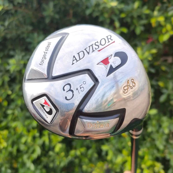 FW3 DAIWA ADVISOR FORGED STEEL องศา 15 ก้าน ADVISOR FLEX S วัสดุสุดพรีเมี่ยมจากเกาหลี!! ไม้กอล์ฟมือสอง ของแท้ BY NakaraLuxurious image 1 FW3 DAIWA ADVISOR FORGED STEEL องศา 15 ก้าน ADVISOR FLEX S วัสดุสุดพรีเมี่ยมจากเกาหลี!! ไม้กอล์ฟมือสอง ของแท้ BY NakaraLuxurious image 1