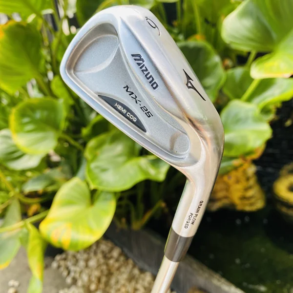 ชุดเหล็ก Mizuno MX-25 Hemi Cog (Grain Flow Forged) มีเหล็ก 5 6 7 8 9 P ⛳️🔥 ก้าน DYNAMIC GOLD R300 image 11 ชุดเหล็ก Mizuno MX-25 Hemi Cog (Grain Flow Forged) มีเหล็ก 5 6 7 8 9 P ⛳️🔥 ก้าน DYNAMIC GOLD R300 image 11
