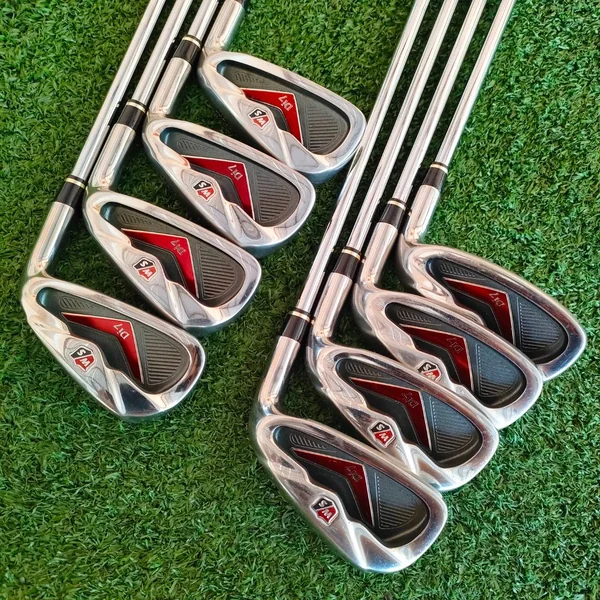 ชุดเหล็ก WILSON STAFF Di7 มีเหล็ก 4-9 เเละ PW SW ก้าน TX-88 SL ก้านเหล็กเบามาก ตัว STAFF เป็นซีรี่ระดับท๊อปสุด ไม้กอล์ฟมือสอง ของแท้ BY NakaraLuxurious image 1 ชุดเหล็ก WILSON STAFF Di7 มีเหล็ก 4-9 เเละ PW SW ก้าน TX-88 SL ก้านเหล็กเบามาก ตัว STAFF เป็นซีรี่ระดับท๊อปสุด ไม้กอล์ฟมือสอง ของแท้ BY NakaraLuxurious image 1