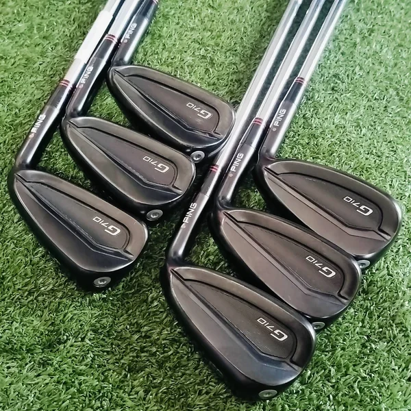 ชุดเหล็ก PING G710 ของดีที่สุดของ PING หน้าใบเหล็กผลิตจากวัสดุ maraging steel หนึ่งในโลหะที่แข็งแกร่งที่สุด ไม้กอล์ฟพรีเมี่ยมมือสอง ของแท้ By NakaraLuxurious image 1 ชุดเหล็ก PING G710 ของดีที่สุดของ PING หน้าใบเหล็กผลิตจากวัสดุ maraging steel หนึ่งในโลหะที่แข็งแกร่งที่สุด ไม้กอล์ฟพรีเมี่ยมมือสอง ของแท้ By NakaraLuxurious image 1