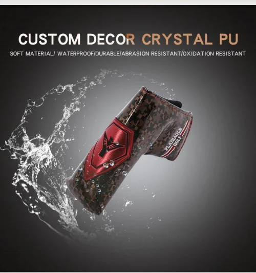 PLAYEAGLE CRYSTAL PATTERN PUTTER COVER MT036 image 2 PLAYEAGLE CRYSTAL PATTERN PUTTER COVER MT036 image 2