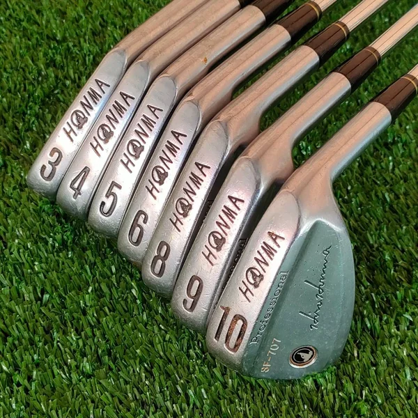 ชุดเหล็ก HONMA PROFESSIONAL SF-707 มีเหล็ก 3-10 ** ขาดเหล็ก 7 ** ก้าน HONMA FLEX S -2 เหล็กคุณภาพเน้นๆครับ image 3 ชุดเหล็ก HONMA PROFESSIONAL SF-707 มีเหล็ก 3-10 ** ขาดเหล็ก 7 ** ก้าน HONMA FLEX S -2 เหล็กคุณภาพเน้นๆครับ image 3