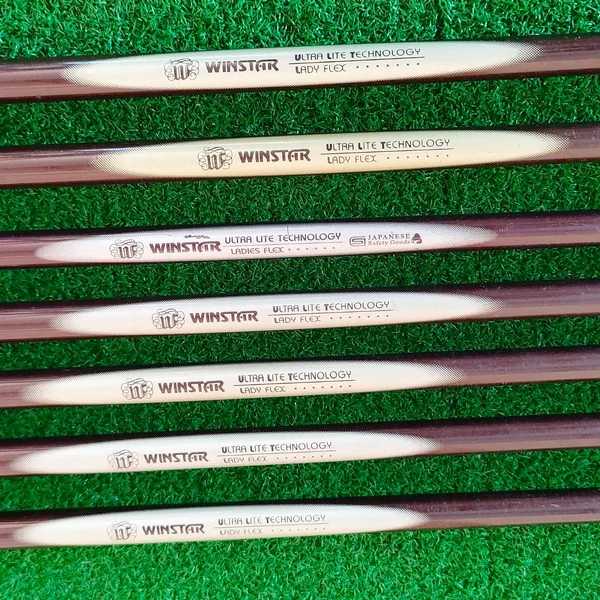 *** ไม้กอล์ฟสำหรับผู้หญิง *** ชุดเหล็ก WINSTAR ULTIMATE DESIGN II-2 มีเหล็ก 5-9 เเละ PW SW ก้าน WINSTAR FLEX L สวยพรีเมี่ยม ดิมๆทั้งชุด ตีง่าย ก้านเบา ระยะดีครับ image 6 *** ไม้กอล์ฟสำหรับผู้หญิง *** ชุดเหล็ก WINSTAR ULTIMATE DESIGN II-2 มีเหล็ก 5-9 เเละ PW SW ก้าน WINSTAR FLEX L สวยพรีเมี่ยม ดิมๆทั้งชุด ตีง่าย ก้านเบา ระยะดีครับ image 6