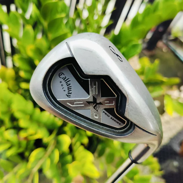 ชุดเหล็ก Callaway X-18 PROSERIES เป็นชุดเหล็กรุ่นดังมากๆ ก้านเสียบทะลุ และผ่าแฉกสวยมาก ก้านเดิมๆทั้งหมด ไม้กอล์ฟพรีเมี่ยมมือสอง ของแท้ By NakaraLuxurious   image 8