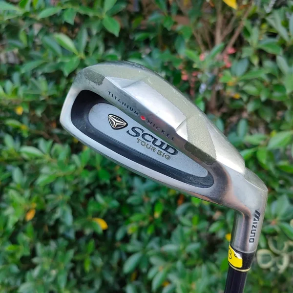  เหล็ก 4 MIZUNO SCUD TOUR BIG ก้าน SPECLAL TUNE L-53 FLEX R เหล็กยาวตีวง่ายมากๆๆๆ ด้านล่สงใหญ่ CAVITY ลึก หน้ายาว MADE IN JAPAN   image 1