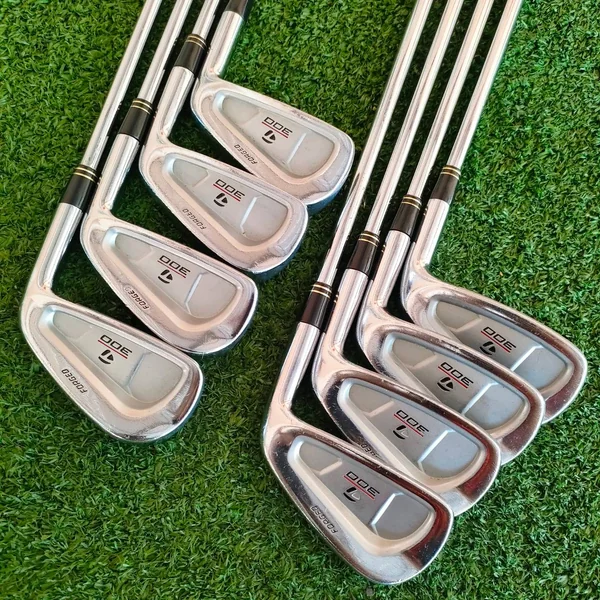  ชุดเหล็ก TAYLORMADE 300 FORGED มีเหล็ก 3-9 เเละ PW สุดยอดของ FORGED ชุดนี้คือชุดที่เป็นตำนานของ Taylormade สร้างโดย MIURA สุดยอดอันดับ 1 ของโลก ไม้กอล์ฟมือสอง ของแท้ BY NakaraLuxurious   image 1