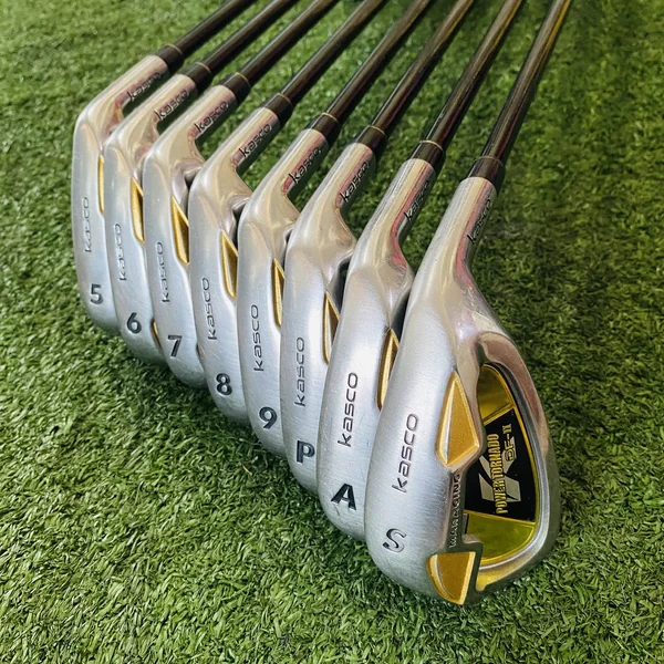 ชุดเหล็ก KASCO POWERTORNADO DF-II (IRON SET 5, 6, 7, 8, 9, P, A, S) ก้านกราไฟต์เดิมๆ FLEX R💛🔥 image 10 ชุดเหล็ก KASCO POWERTORNADO DF-II (IRON SET 5, 6, 7, 8, 9, P, A, S) ก้านกราไฟต์เดิมๆ FLEX R💛🔥 image 10