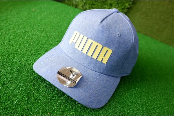 หมวกกอล์ฟ PUMA สีฟ้า image 2 หมวกกอล์ฟ PUMA สีฟ้า image 2