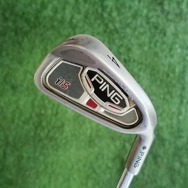  เหล็ก 4 PING i15 หน้าโหดมาก!!! เป็นเหล็กหน้า MILLED ตีติดสปิน ตกหยุด วัสดุพรีเมี่ยมที่เป็นลิขสิทธิ์เฉพาะ PING ไม้กอล์ฟพรีเมี่ยมมือสอง ของแท้ By NakaraLuxurious   image 2