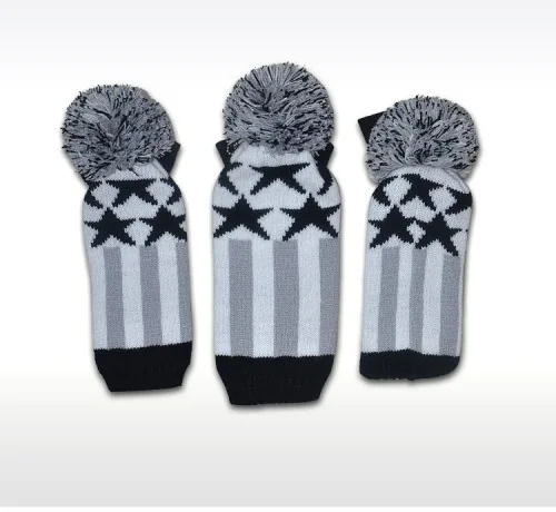 COVER หัวไม้ Headcovers (1,#3,#5) ถักสไตล์ถุงเท้าคอยาว PLAYEAGLE MT013 image 9 COVER หัวไม้ Headcovers (1,#3,#5) ถักสไตล์ถุงเท้าคอยาว PLAYEAGLE MT013 image 9