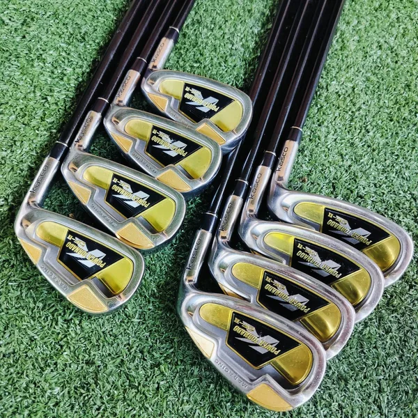  ชุดเหล็ก KASCO POWER TORNADO DF-II MARAGING หน้าเด้งจัด !!! มีเหล็ก 5-9 เเละ PW AW SW ก้าน KASCO POWER TORNADO DF-II FLEX R เป็นชุดเหล็กหน้าเด้ง MARAGING !!! พรีเมี่ยมสูงสุดของ KASCO JAPAN ไม้กอล์ฟพรีเมี่ยมมือสอง ของแท้ By NakaraLuxurious   image 3