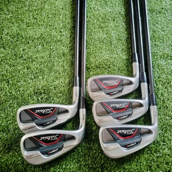 *** ไม้กอล์ฟมือซ้าย *** ชุดเหล็ก Titleist AP1 712 ก้าน TOUR AD 65i FLEX R ก้านเด็ดมาก แค่ก้านก็คุ้มแล้ว!!! ไม้กอล์ฟพรีเมี่ยมมือสอง ของแท้ By NakaraLuxurious image 2 *** ไม้กอล์ฟมือซ้าย *** ชุดเหล็ก Titleist AP1 712 ก้าน TOUR AD 65i FLEX R ก้านเด็ดมาก แค่ก้านก็คุ้มแล้ว!!! ไม้กอล์ฟพรีเมี่ยมมือสอง ของแท้ By NakaraLuxurious image 2