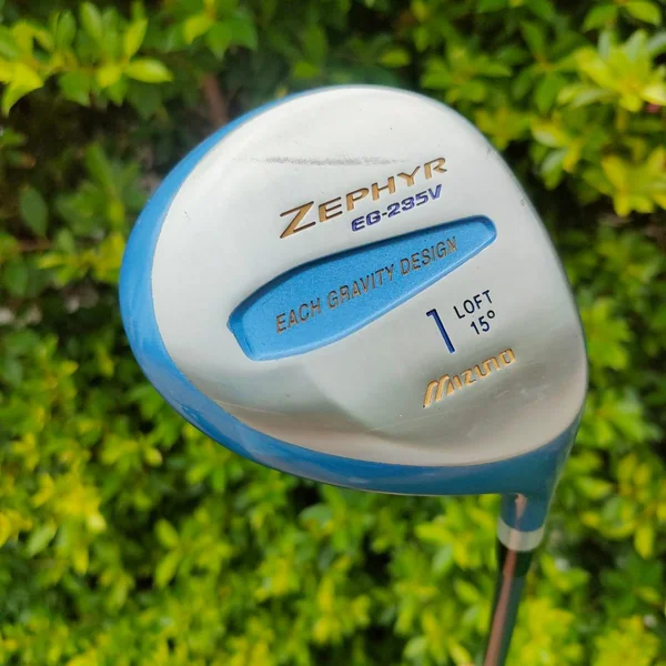 ** ไม้กอล์ฟสำหรับผู้หญิง ** DRIVER MIZUNO ZEPHYR EG-235V องศา 15 ก้าน TECHNO FLEX 2560 FLEX L คุณผู้หญิงใช้ดีมากๆ เพราะเป็นไม้ที่ผลิตที่ประเทศญี่ปุ่น เหมาะกับคนเอเชีย ไม้กอล์ฟมือสอง ของแท้ BY NakaraLuxurious image 1 ** ไม้กอล์ฟสำหรับผู้หญิง ** DRIVER MIZUNO ZEPHYR EG-235V องศา 15 ก้าน TECHNO FLEX 2560 FLEX L คุณผู้หญิงใช้ดีมากๆ เพราะเป็นไม้ที่ผลิตที่ประเทศญี่ปุ่น เหมาะกับคนเอเชีย ไม้กอล์ฟมือสอง ของแท้ BY NakaraLuxurious image 1